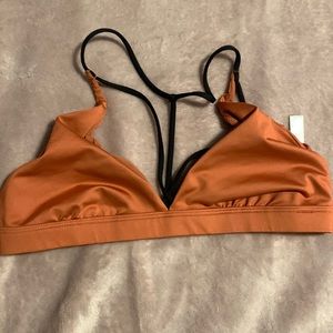 Orange Swim Top